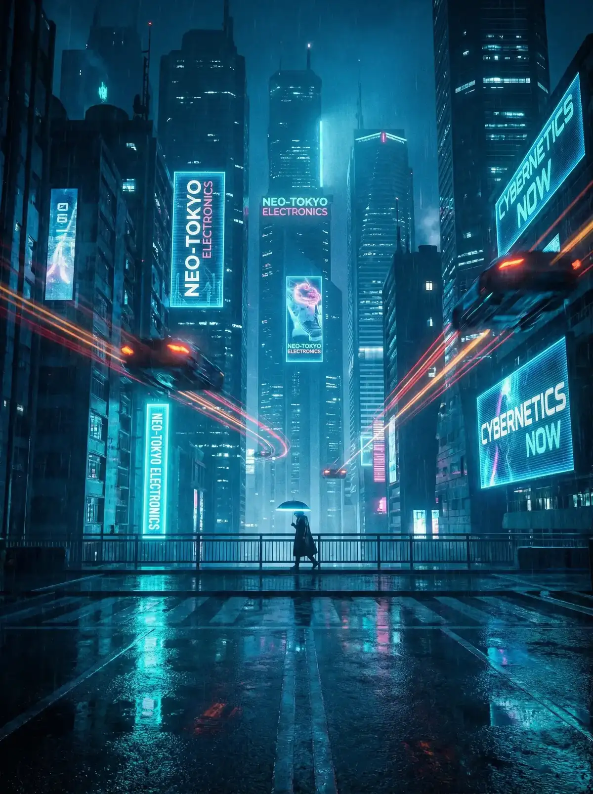 草榴视频| - 赛博朋克都市夜景与飞行器